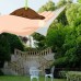 Cool Area Triangle 16 Feet 5 Inches Durable Sun Shade Sail with Stainless Steel Hardware Kit, UV Block Fabric Patio Shade Sail in Color Graphite   565564123